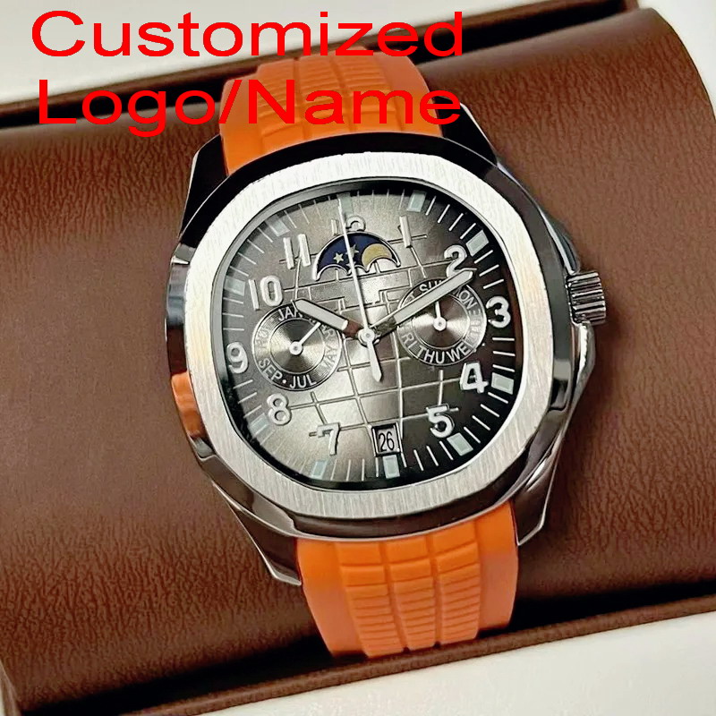 Jewelry For Watches - Customized Logo/Name Gentleman Automatic Mechanical Watches