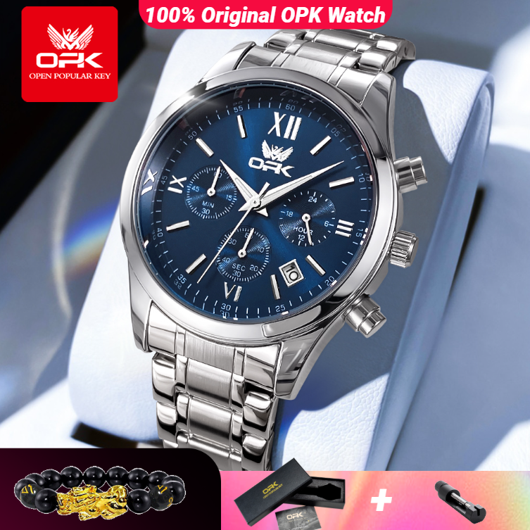 Jewelry Style Watches - OPK 6052 Mens Watch Automatic Date