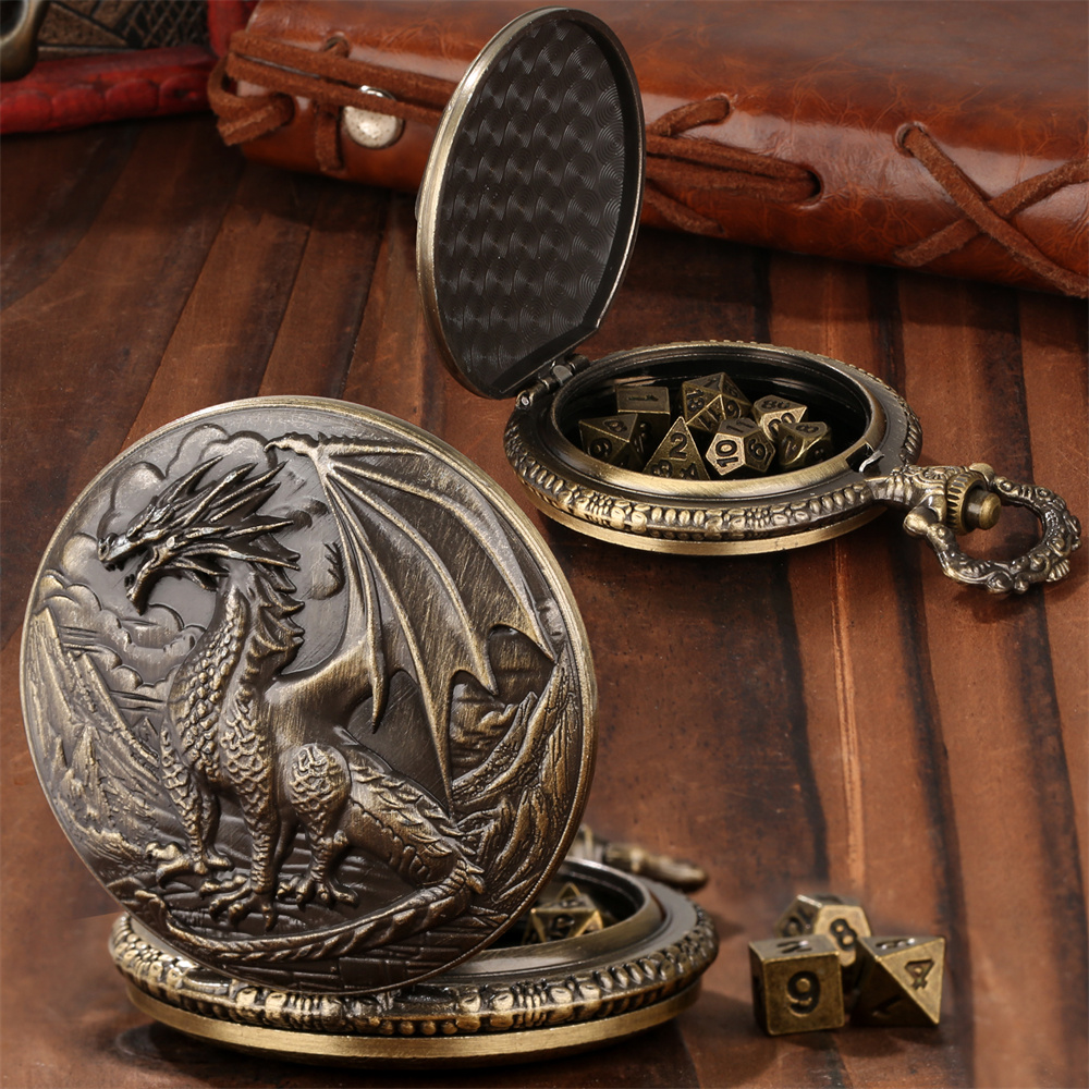 Vintage Metal Dragon Pocket Wa – Vintage Pocket Watch recenzja i cena