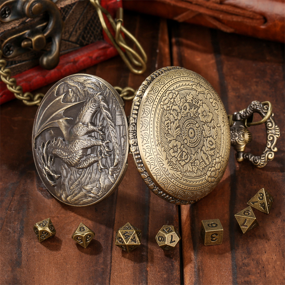 Vintage Metal Dragon Pocket Wa – Vintage Pocket Watch recenzja i cena