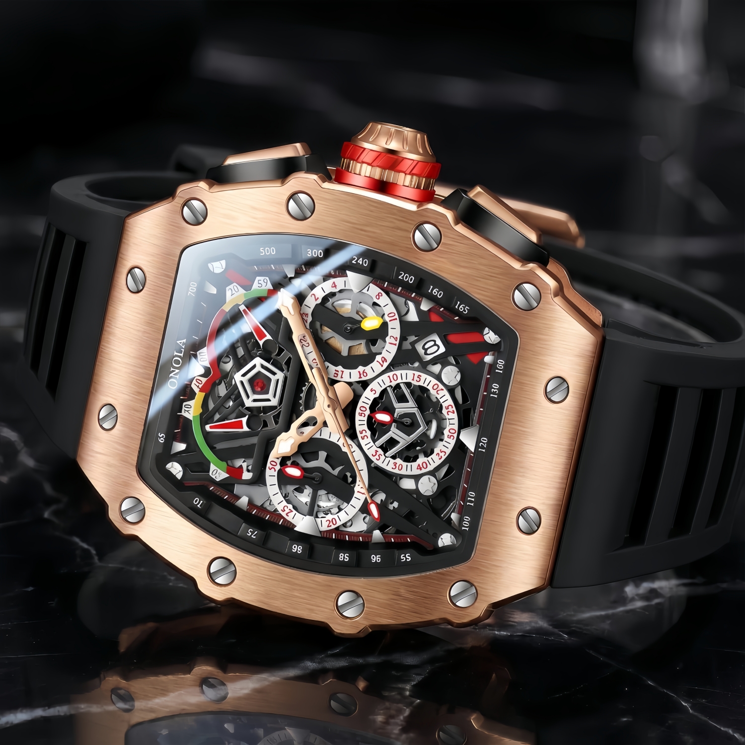 ONOLA 2021 Top Brand Watch Men – Jewelry Style Watches recenzja i cena