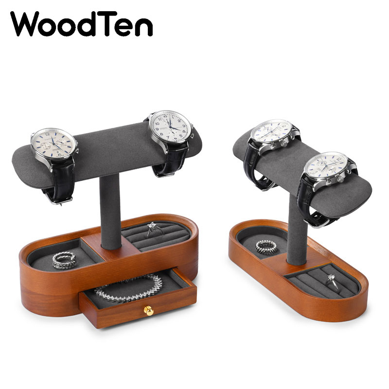 WoodTen Watch Display Stand wi – Watches Jewelry Holder recenzja i cena