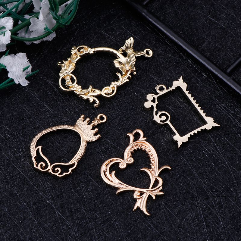 4 Pcs Metal Frame Antique Exqu – Jewelry Making Watches recenzja i cena