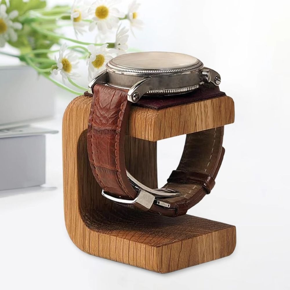 Wooden Watch Display Stand Tab – Watches Jewelry Holder recenzja i cena