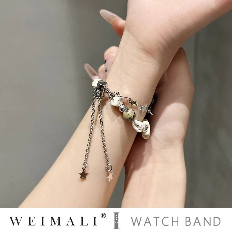 Conch shell starfish bead brac – Jewelry Making Watches recenzja i cena