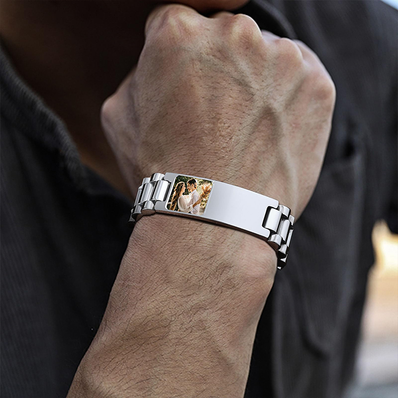 Custom Picture Text Bracelet W – Jewelry Style Watches recenzja i cena