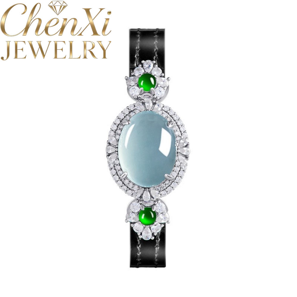 High-End Natural A-Grade Blue  – Fine Jewelry Watches Women recenzja i cena