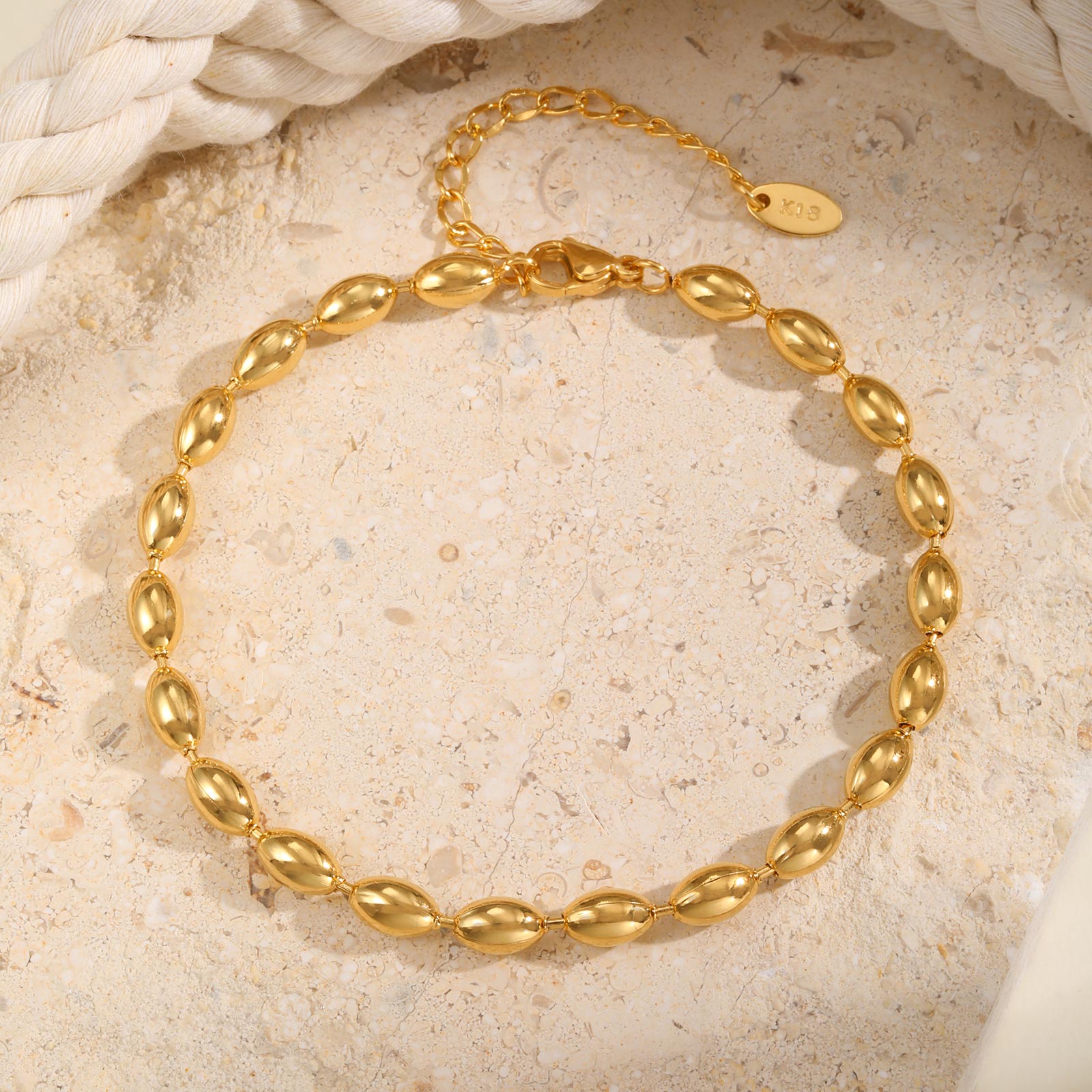 Stainless Steel Rugby Bead Cha – Jc Jewelry & Watches Photos recenzja i cena
