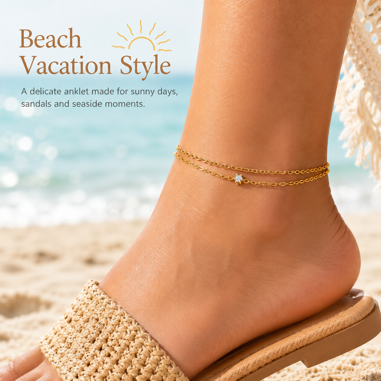Waterproof Layered Anklet Brac – Jc Jewelry & Watches Photos recenzja i cena