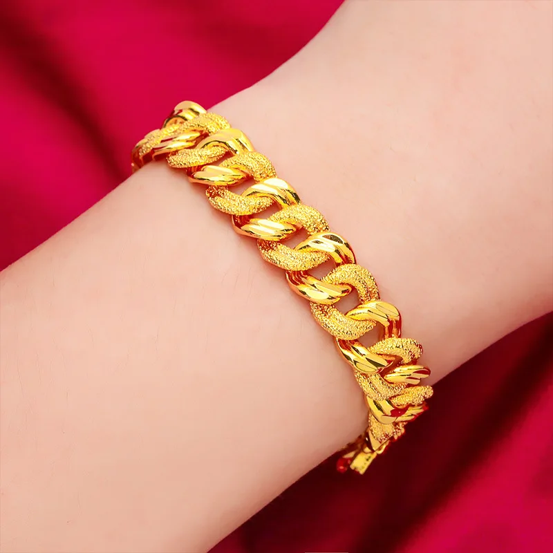 Gold Color Bracelet for Women  – Fine Jewelry Watches Women recenzja i cena