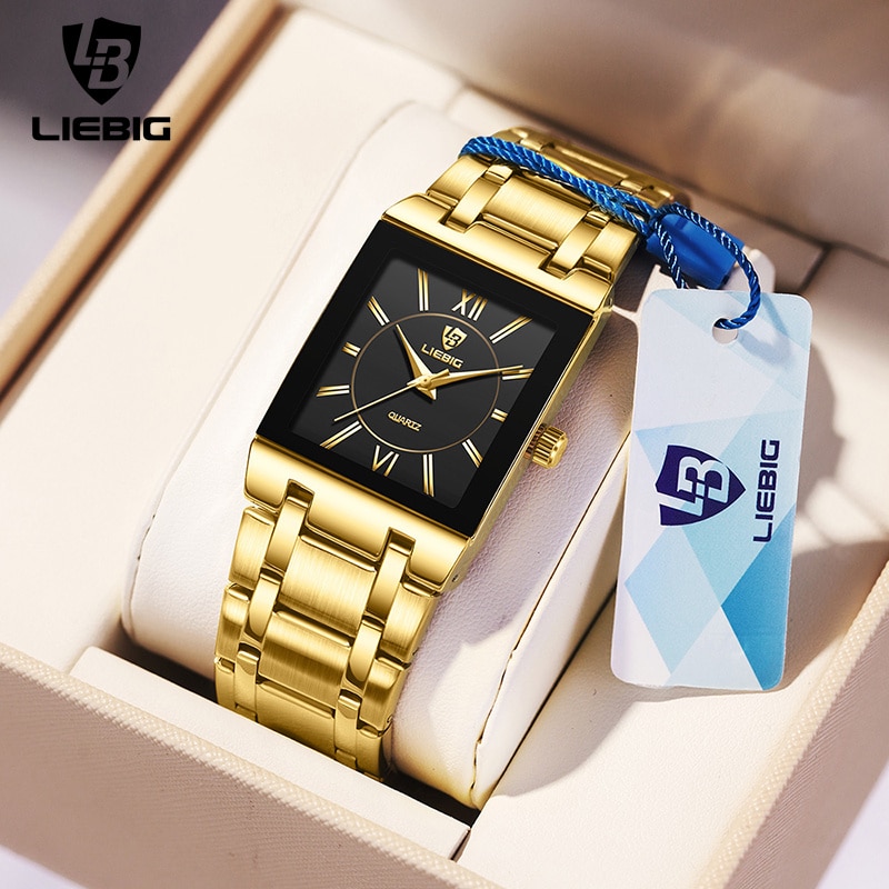 LiEBIG Luxury Golden Quartz Wr – Jewelry Style Watches recenzja i cena
