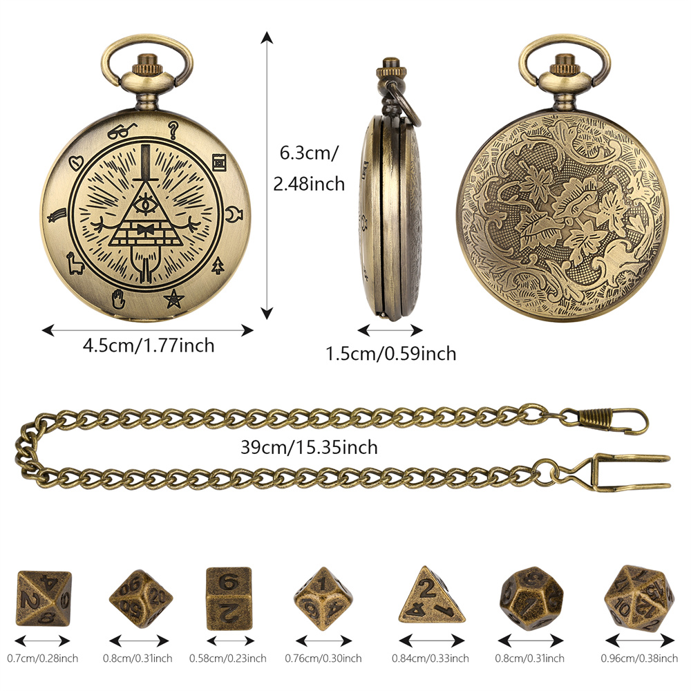 Vintage Bronze/Grey Black Pock – Vintage Pocket Watch recenzja i cena