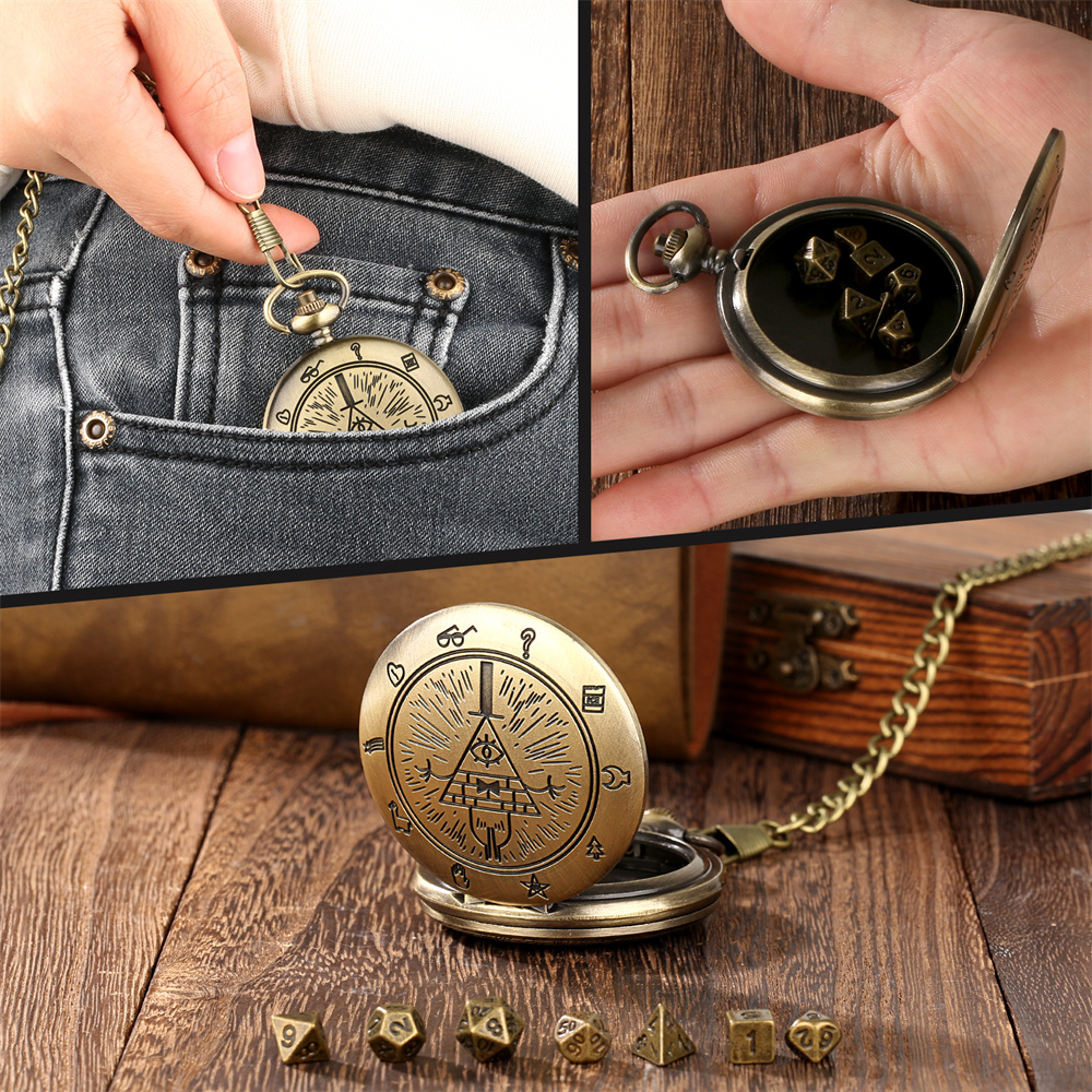Vintage Bronze/Grey Black Pock – Vintage Pocket Watch recenzja i cena