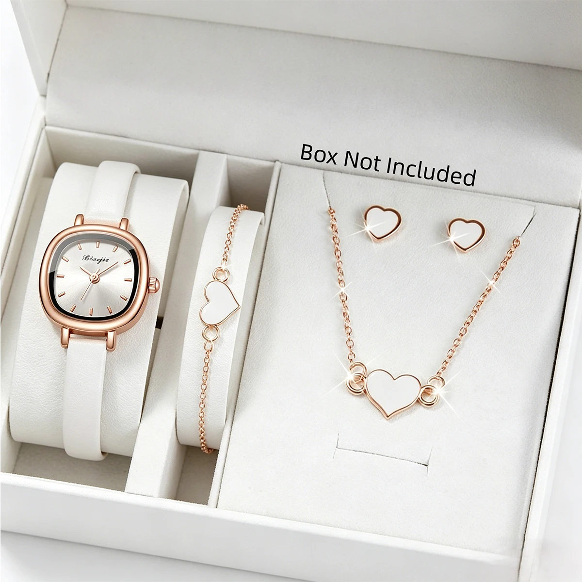 5PCS Fashion Square Dial Women – Fine Jewelry Watches Women recenzja i cena