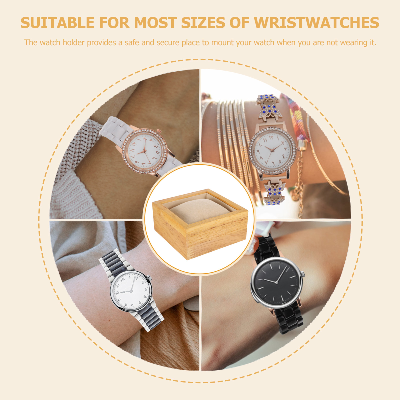 Single Watch Display Stand Han – Watches Jewelry Holder recenzja i cena