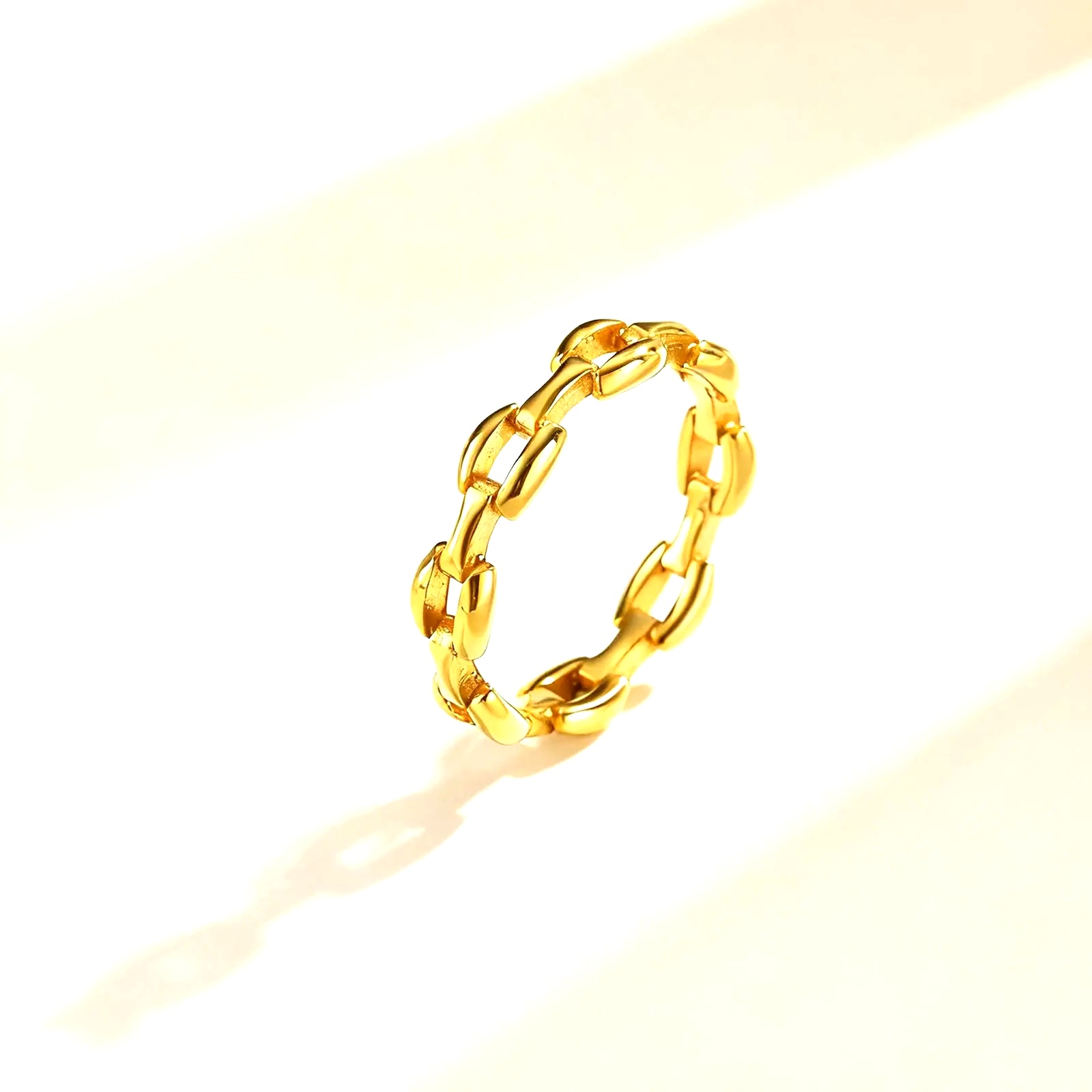 Simple Strap Chain Ring for Wo – Fine Jewelry Watches Women recenzja i cena