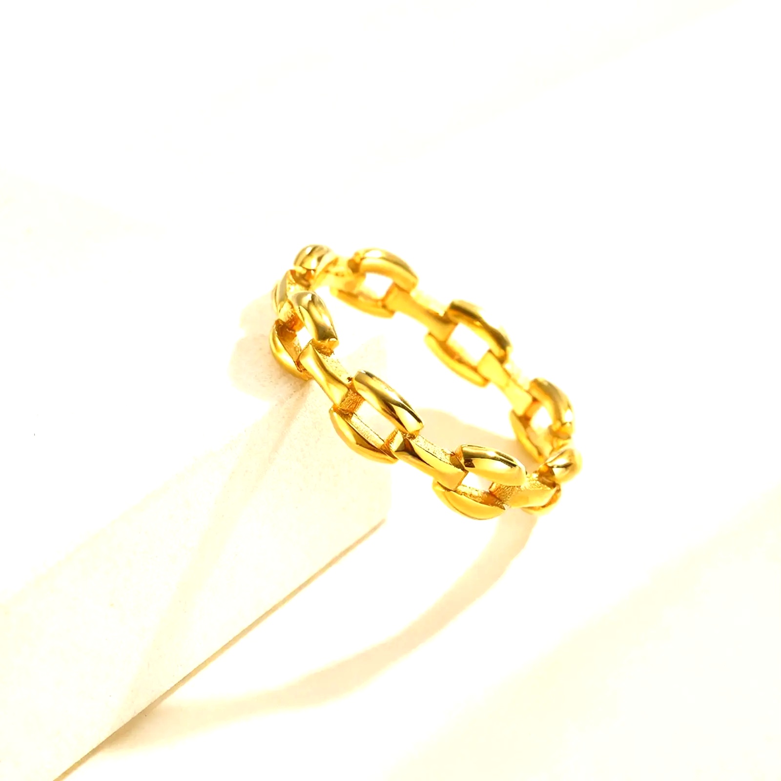 Simple Strap Chain Ring for Wo – Fine Jewelry Watches Women recenzja i cena