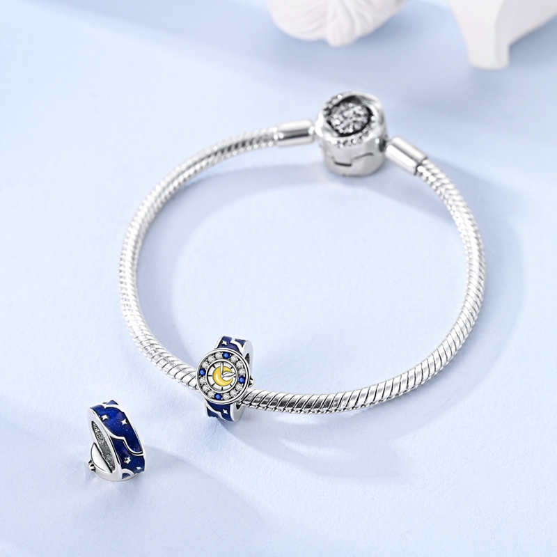 925 Sterling Silver Star Moon  – Fine Jewelry Watches Women recenzja i cena