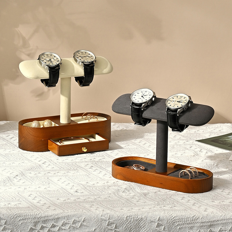 Oirlv Solid Wood Watch Organiz – Watches Jewelry Holder recenzja i cena