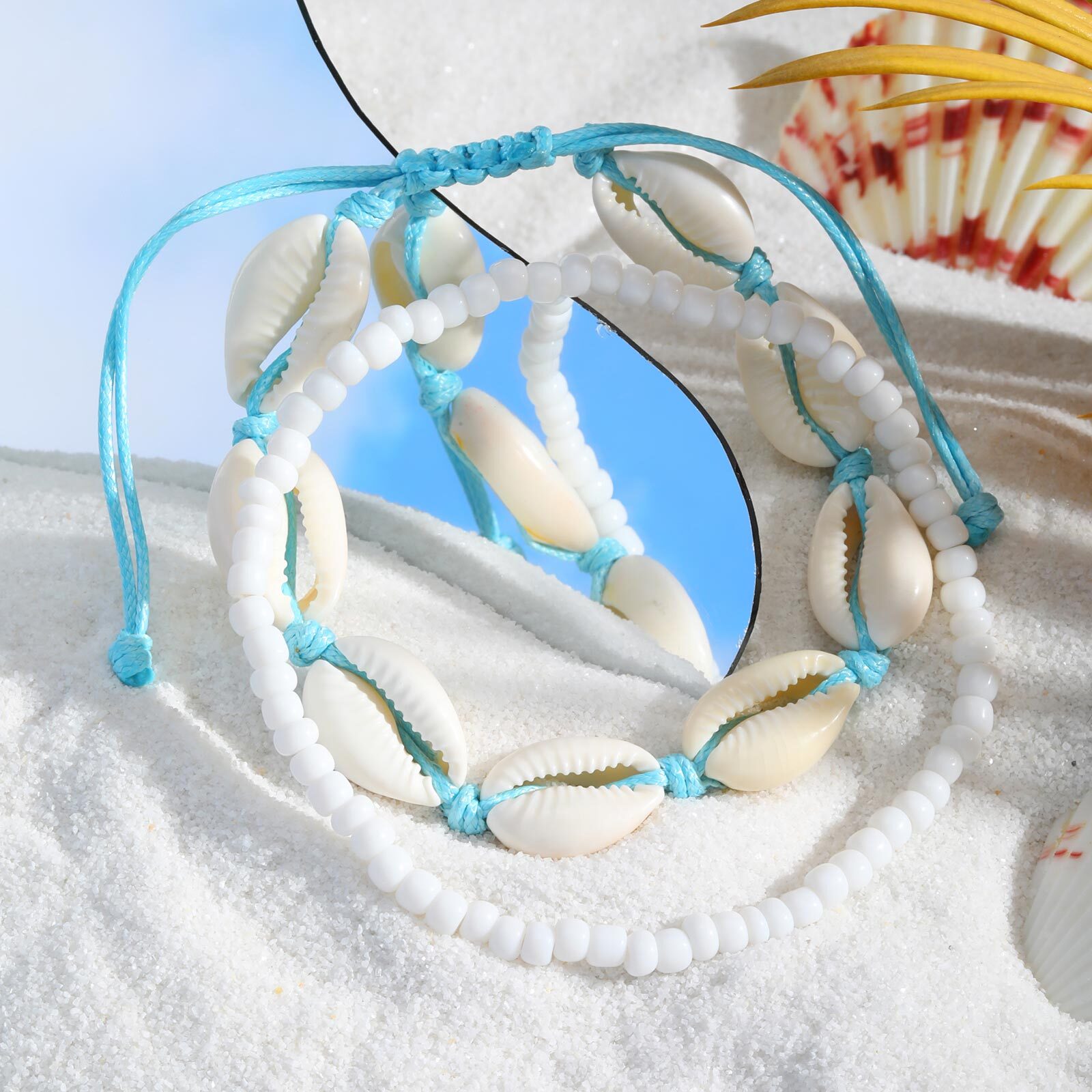 Cowrie Shell Ankle Bracelet fo – Jc Jewelry & Watches Photos recenzja i cena