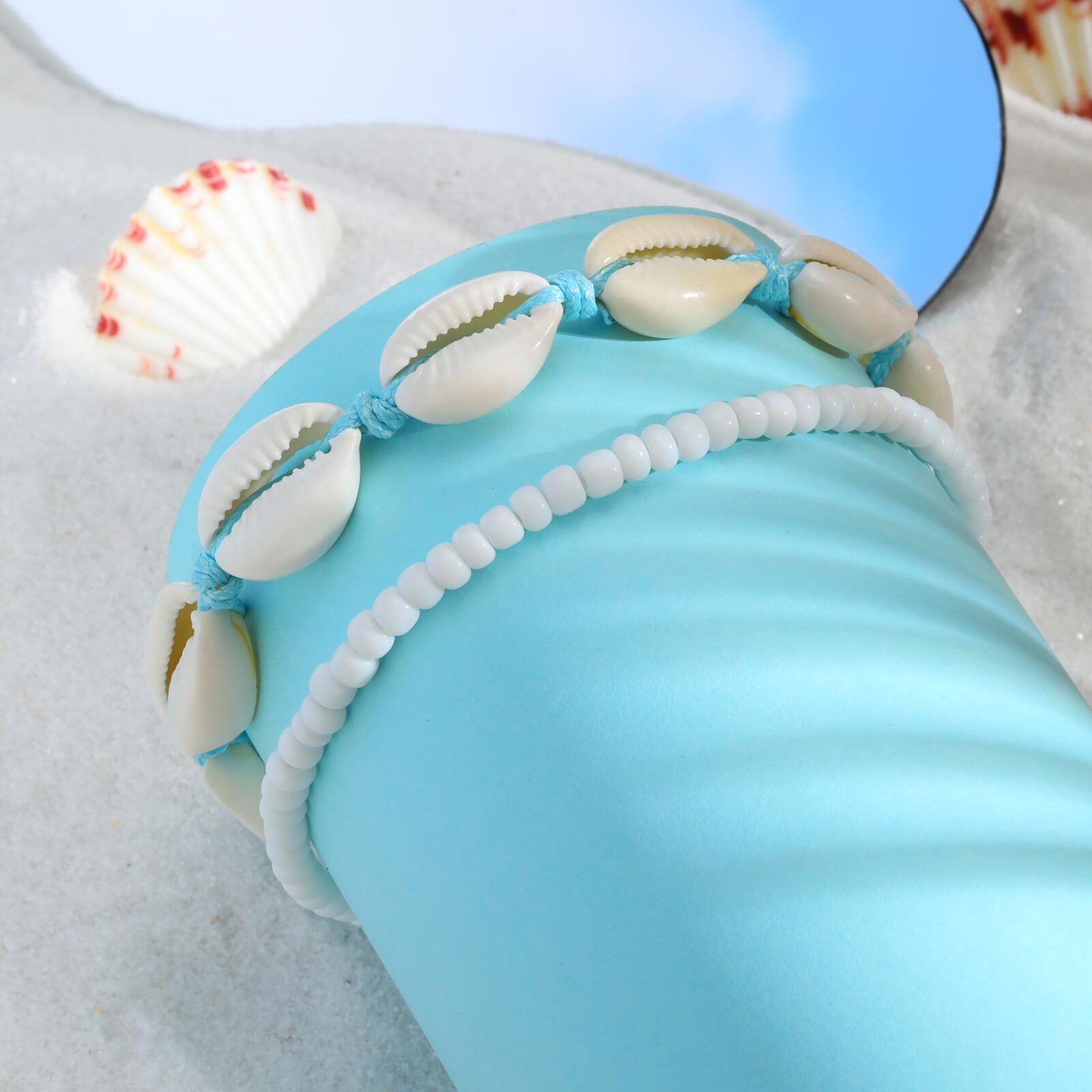 Cowrie Shell Ankle Bracelet fo – Jc Jewelry & Watches Photos recenzja i cena