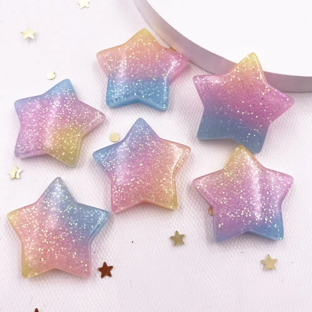 10PCS Glitter Kawaii Resin Col – Paradise Jewelry & Watches Llc Photos recenzja i cena