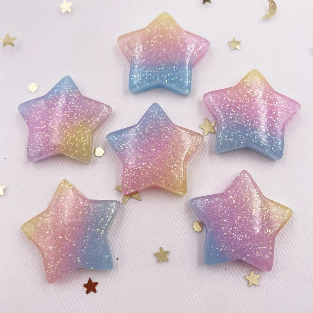10PCS Glitter Kawaii Resin Col – Paradise Jewelry & Watches Llc Photos recenzja i cena
