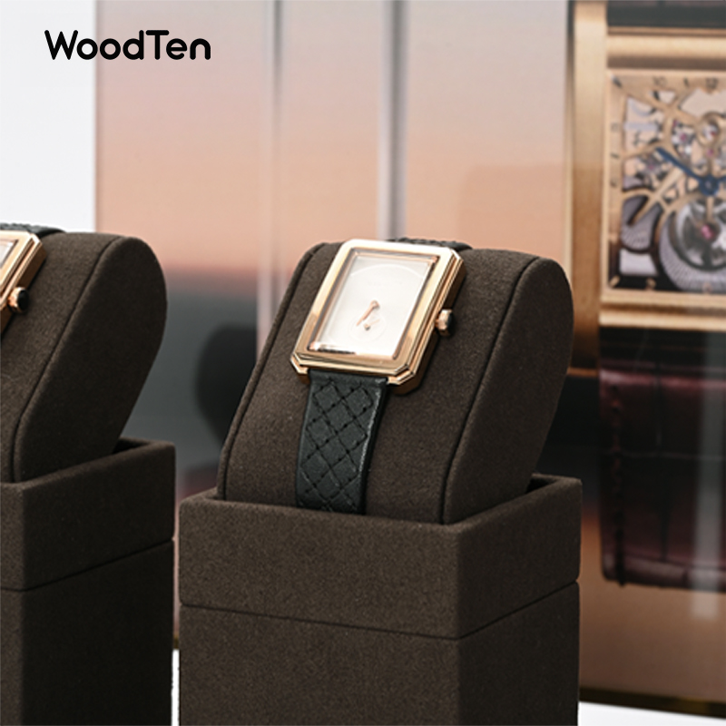 WoodTen Microfibe Watch Stand  – Watches Jewelry Holder recenzja i cena