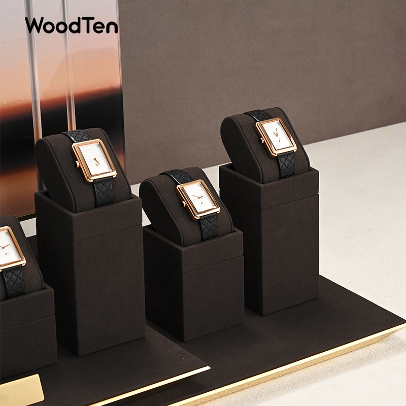WoodTen Microfibe Watch Stand  – Watches Jewelry Holder recenzja i cena