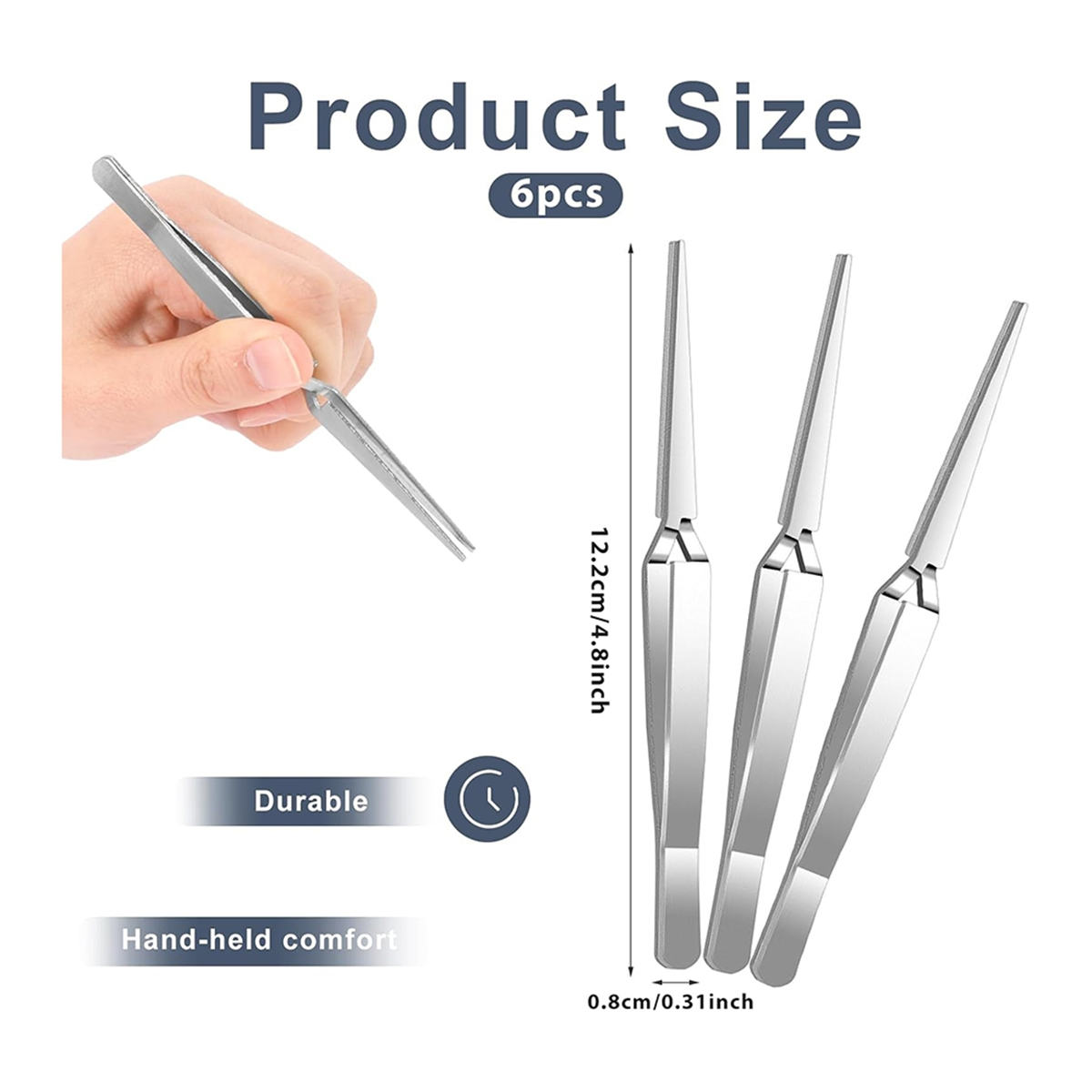 Craft Tweezers, 6 Pieces Locki – Jewelry Watches Repair recenzja i cena