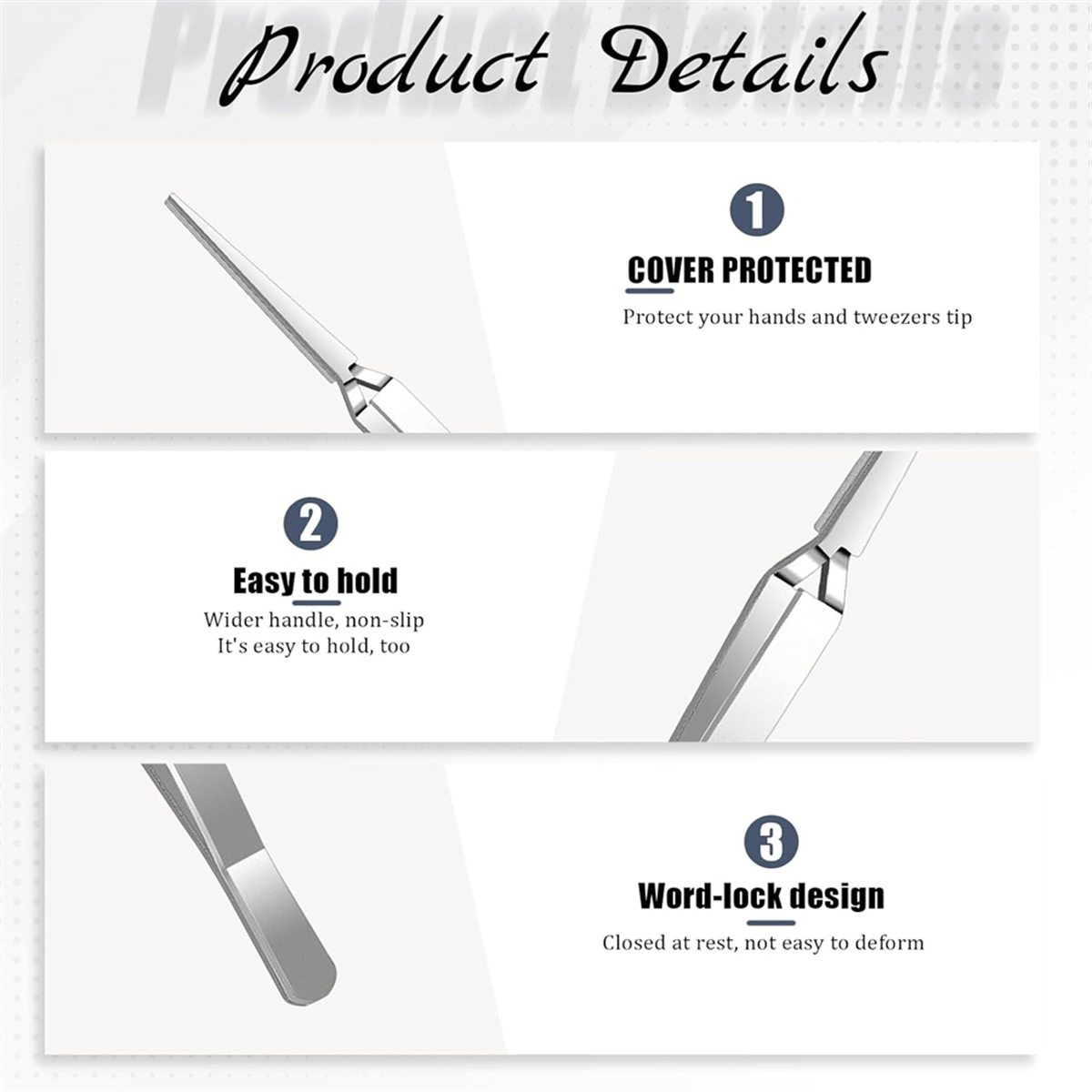 Craft Tweezers, 6 Pieces Locki – Jewelry Watches Repair recenzja i cena