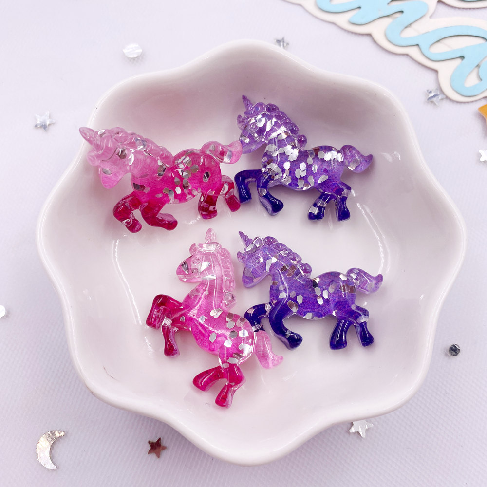 6PCS Colorful Resin Glitter 3D – Paradise Jewelry & Watches Llc Photos recenzja i cena