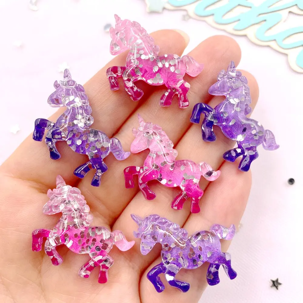 6PCS Colorful Resin Glitter 3D – Paradise Jewelry & Watches Llc Photos recenzja i cena