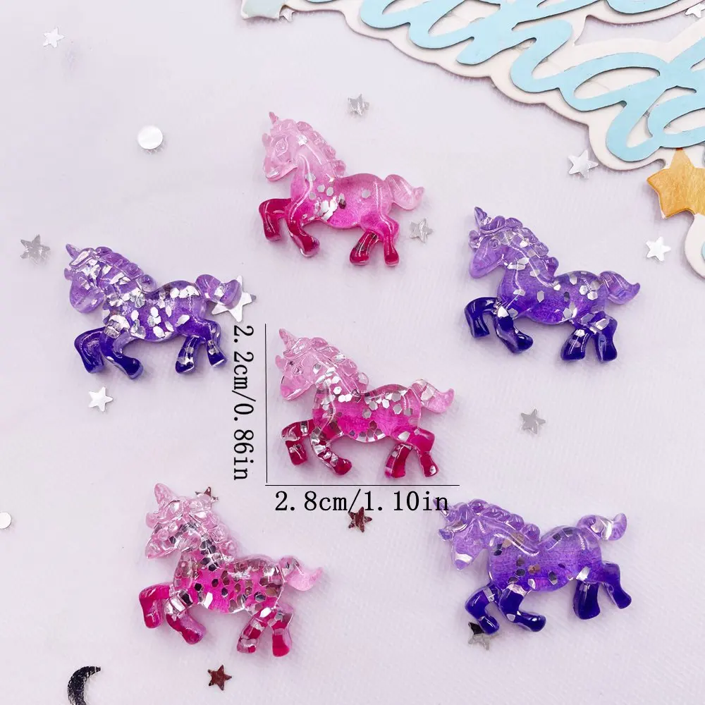 6PCS Colorful Resin Glitter 3D – Paradise Jewelry & Watches Llc Photos recenzja i cena