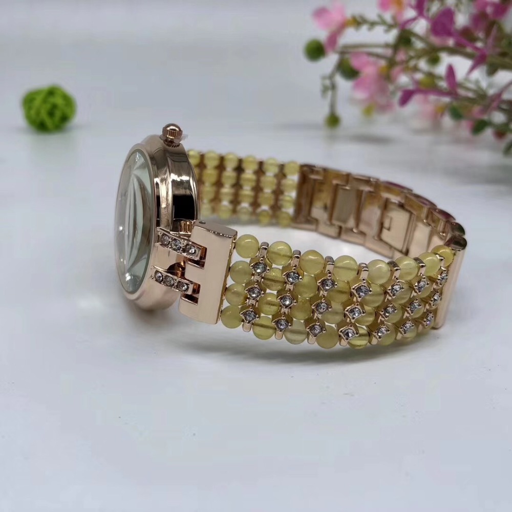 Natural Amber Stone Beads Brac – Fine Jewelry Watches Women recenzja i cena