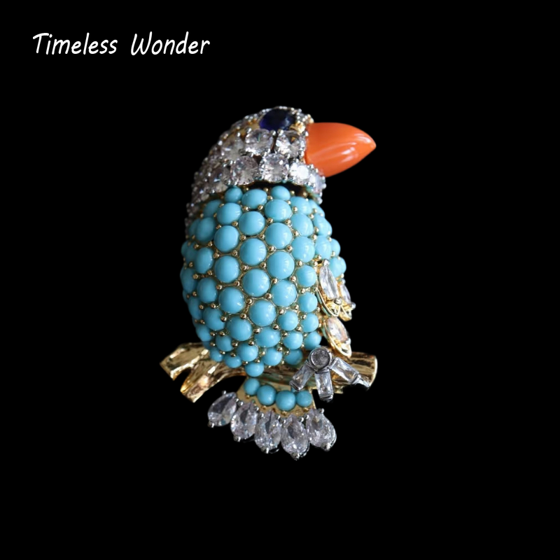 Timeless Wonder Fancy Zircon B – Vintage Brooch Pin recenzja i cena