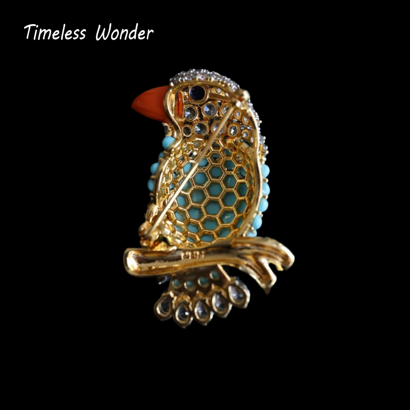 Timeless Wonder Fancy Zircon B – Vintage Brooch Pin recenzja i cena