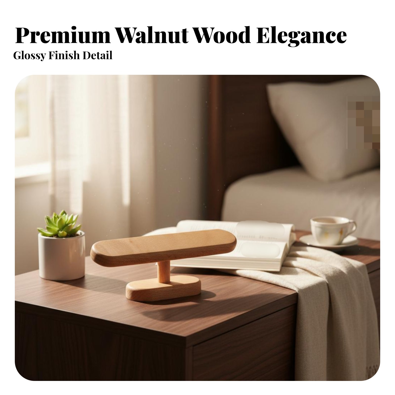 Wooden Watch Stand Sturdy Wood – Watches Jewelry Holder recenzja i cena
