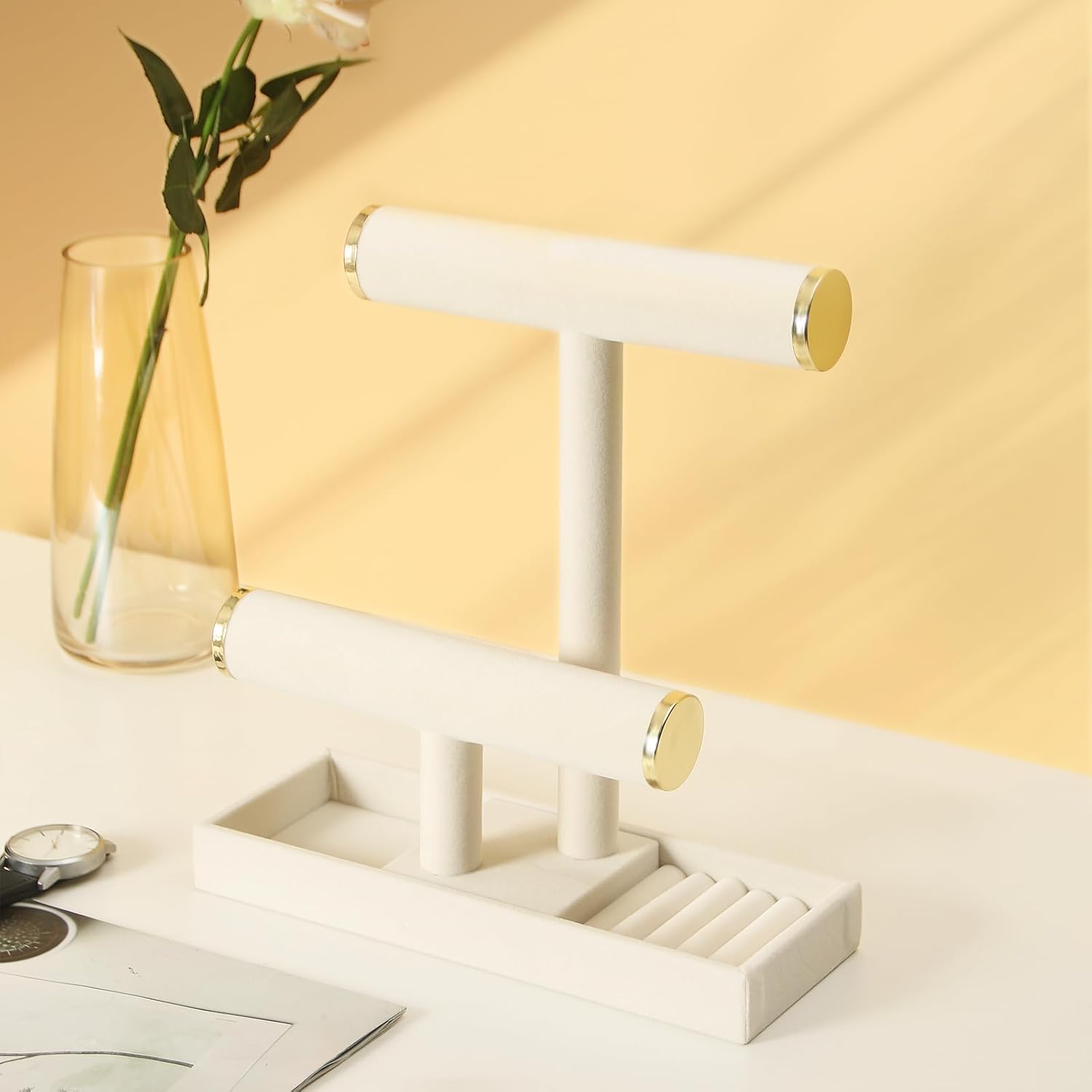 Jewelry Holder Stand, 2 Tier N – Watches Jewelry Holder recenzja i cena