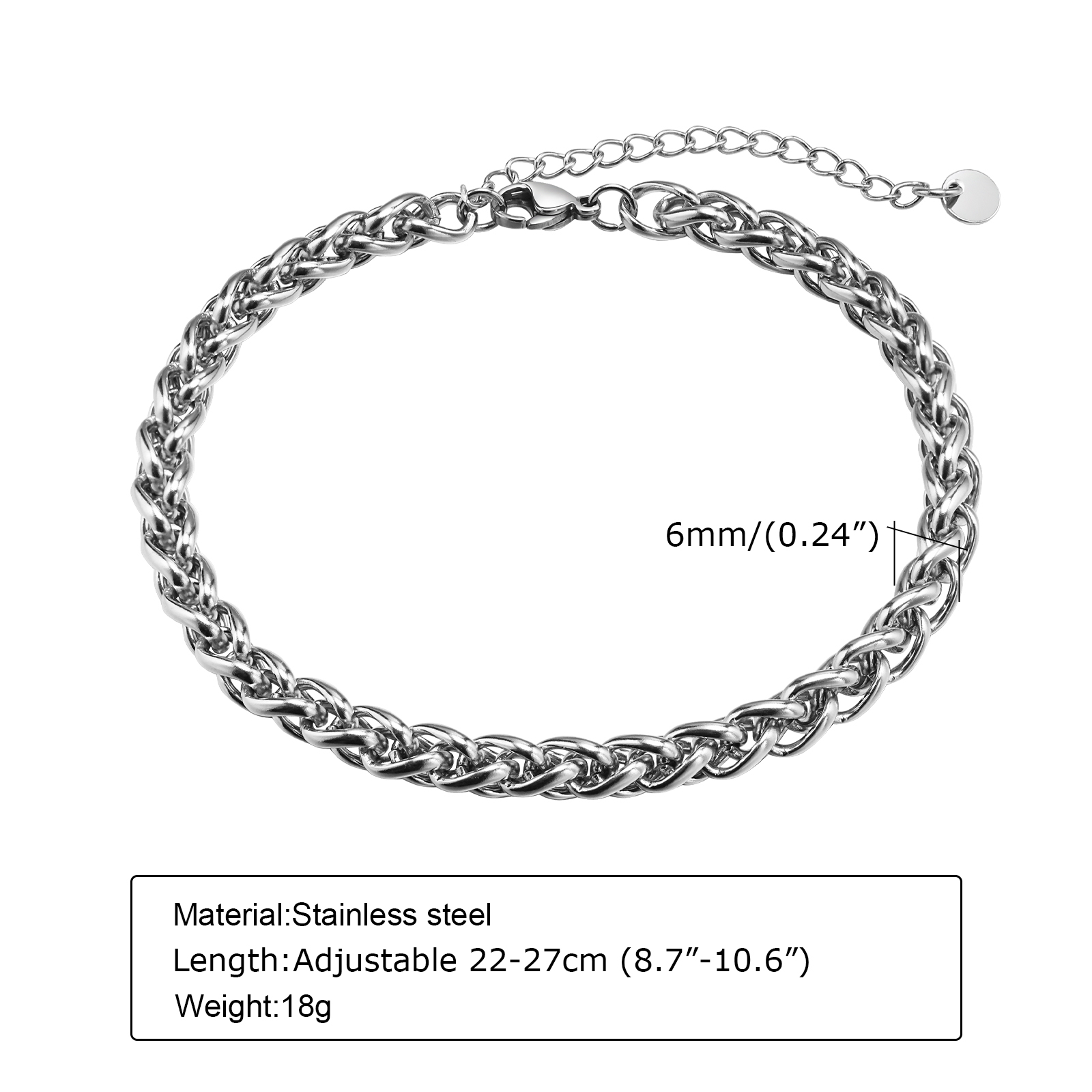 Vnox Cuban Chain Anklets for M – Jc Jewelry & Watches Photos recenzja i cena
