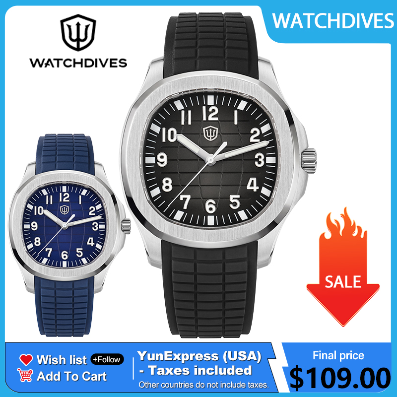 Watchdives WD008 38mm Dive Men – Vintage Pocket Watch recenzja i cena