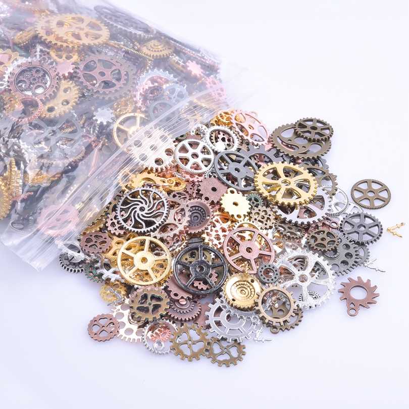 Vintage Random Punk Clock Gear – Jewelry Making Watches recenzja i cena