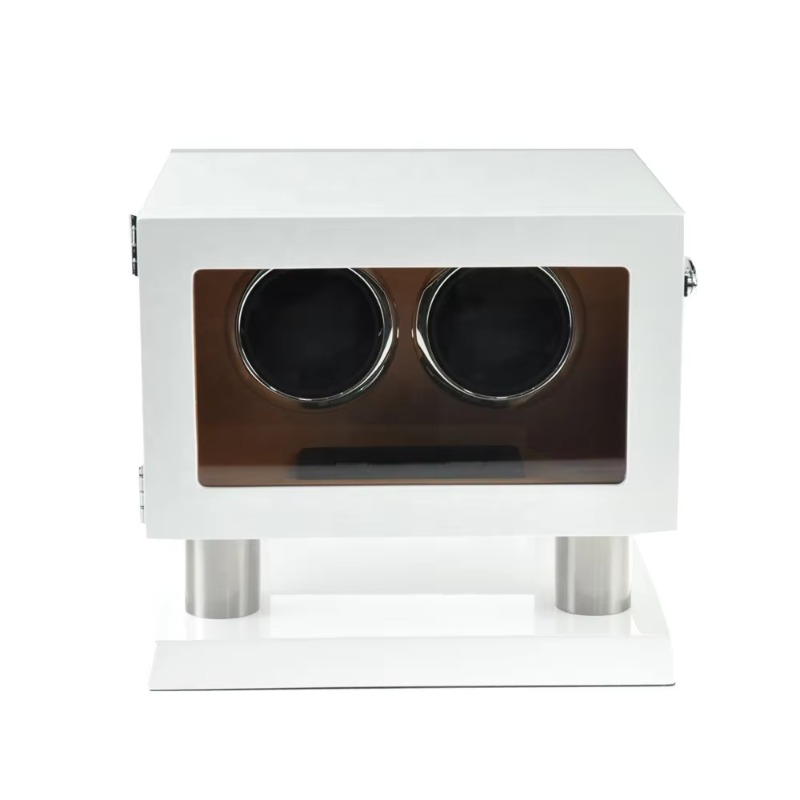 White Brown Leather Controller – Automatic Watch Winder recenzja i cena