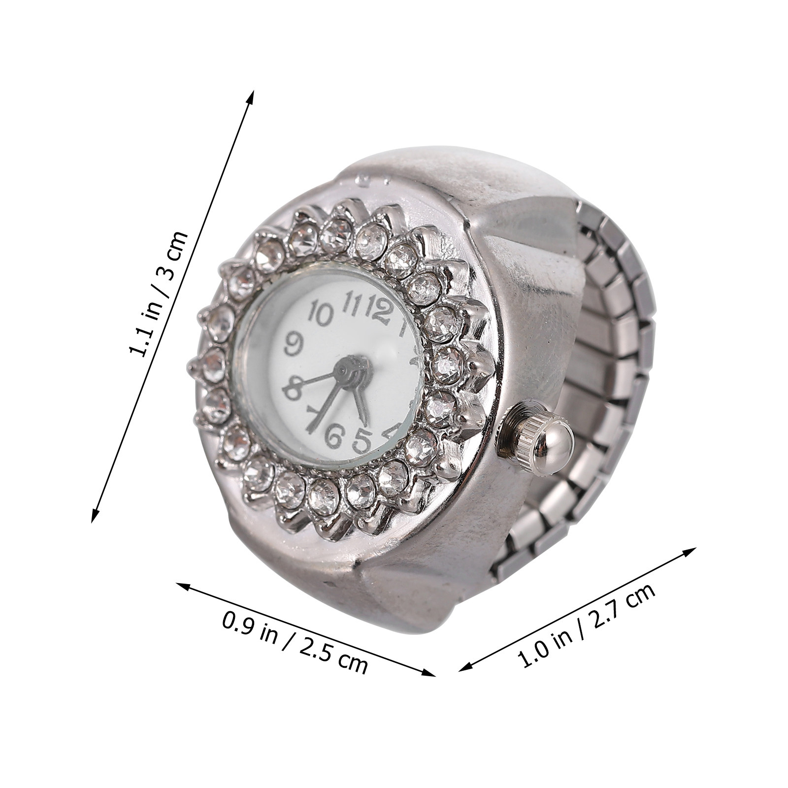 Diamond Elegant Finger Ring Wa – Unique Jewelry Watches recenzja i cena