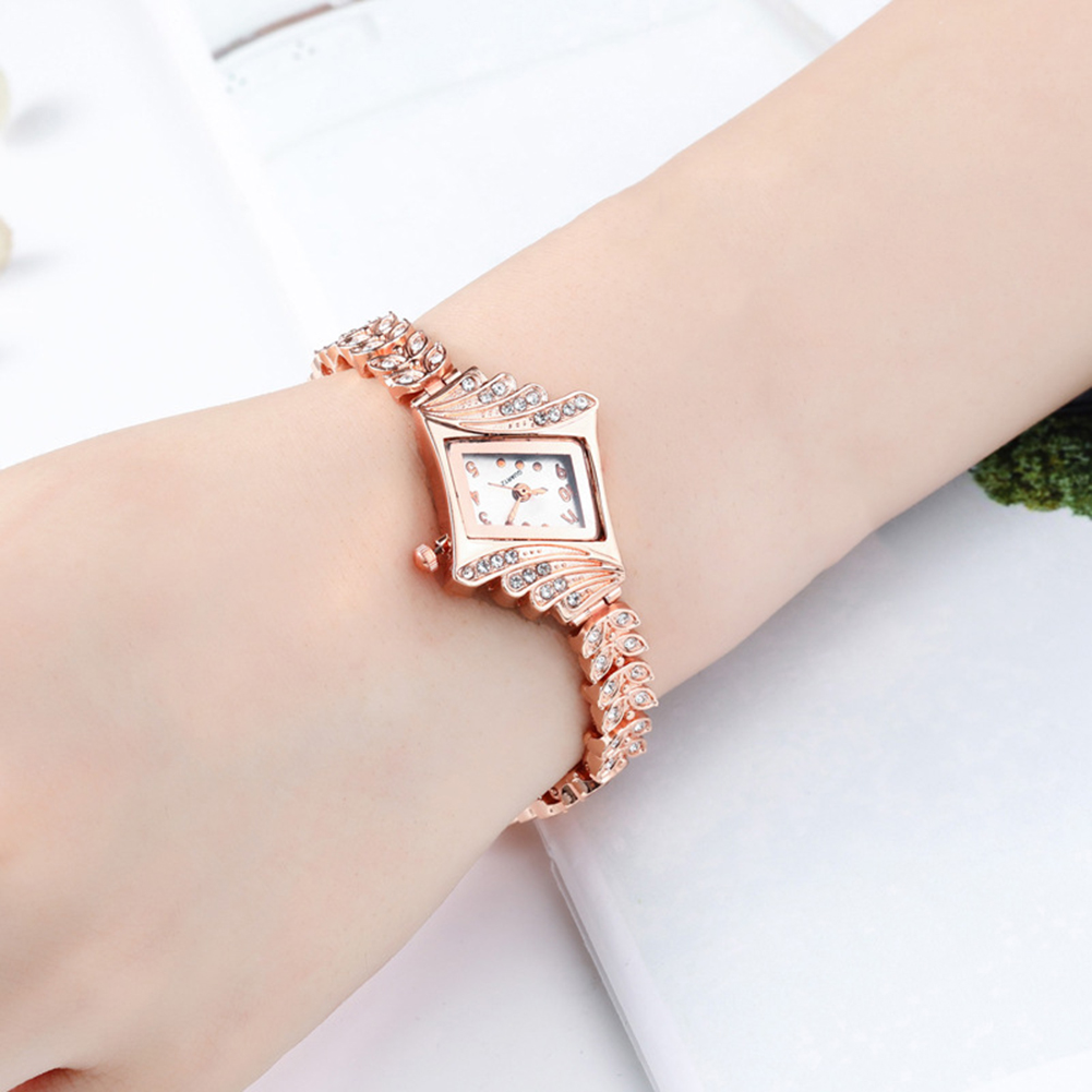 Unique Rhombus Inlaid Diamond  – Unique Jewelry Watches recenzja i cena