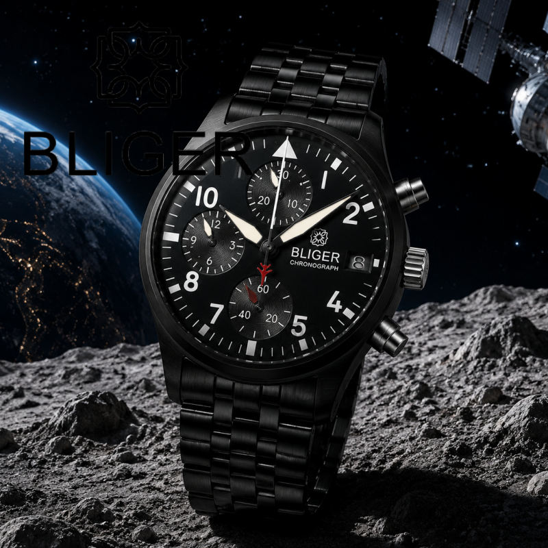 BLIGER Full Black Brushed 38mm – Jewelry For Watches recenzja i cena