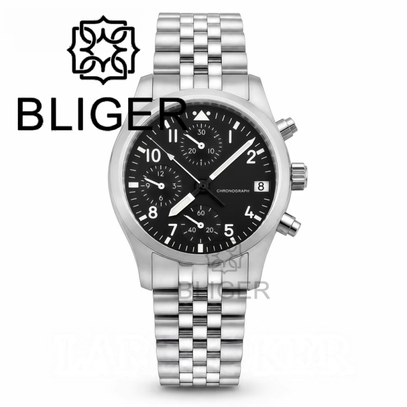 BLIGER Full Black Brushed 38mm – Jewelry For Watches recenzja i cena