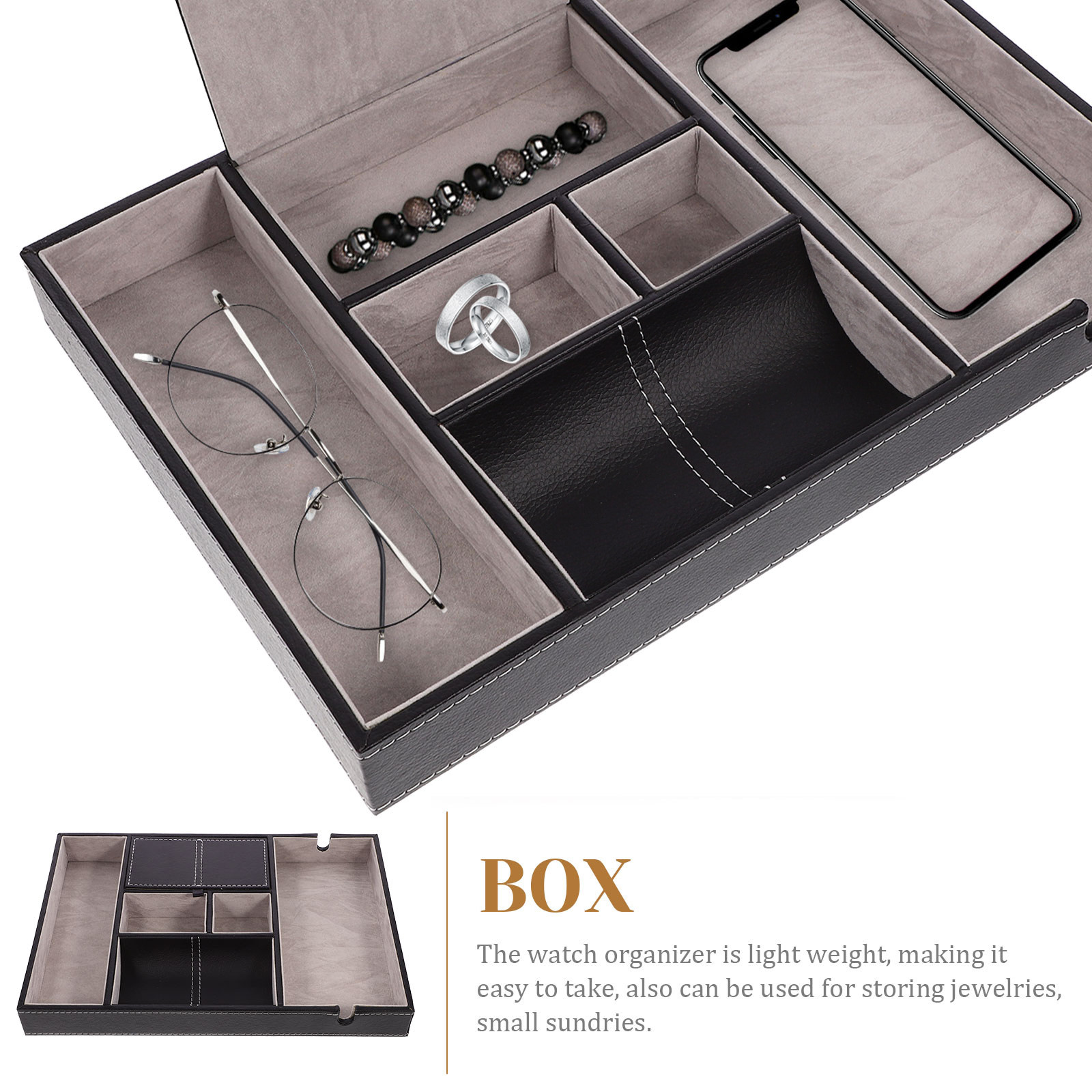Multi-Grid Jewelry Storage Cas – Jewelry Style Watches recenzja i cena