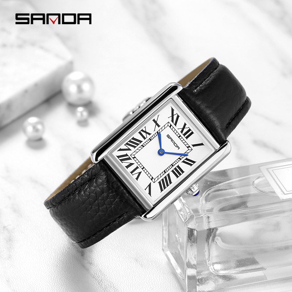 Sanda Rectangular Wrist Watche – Jewelry Style Watches recenzja i cena
