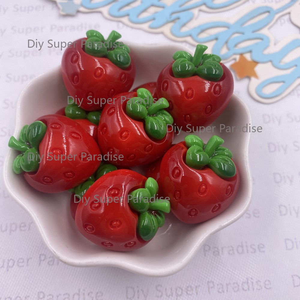 8PCS Resin Kawaii Colorful Red – Paradise Jewelry & Watches Llc Photos recenzja i cena